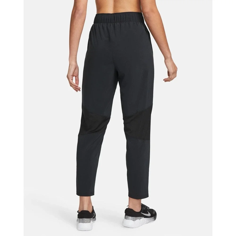 Nike Dri-FIT Fast Mid Rise 7/8 Running Pants Womens Small Black FB7029 010